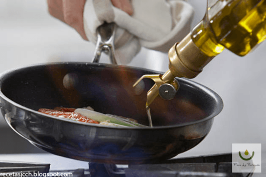 Freír con aceite de oliva