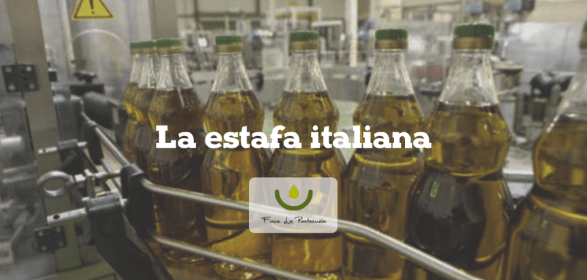 Aceite de oliva italiano y la estafa entorno a él