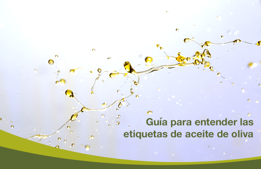 Etiquetas de aceite de oliva