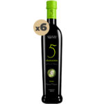 AOVE 5 Elementos Picual 6x500ml - Finca la Pontezuela - Comprar aceite de oliva virgen extra