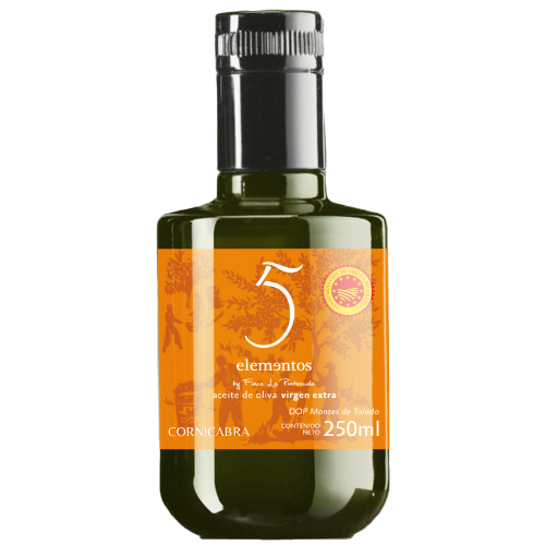 AOVE 5 Elementos Cornicabra 250ml - Finca La Pontezuela - Comprar Aceite de Oliva Virgen Extra