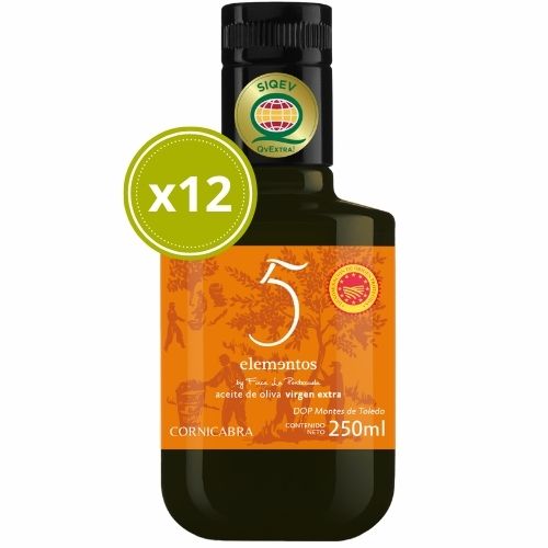5 Elementos Cornicabra 250ml - Aceite de Oliva Virgen Extra Finca La Pontezuela
