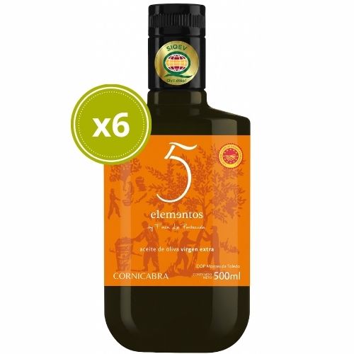 5 Elementos Cornicabra 500ml - Aceite de Oliva Virgen Extra Finca La Pontezuela