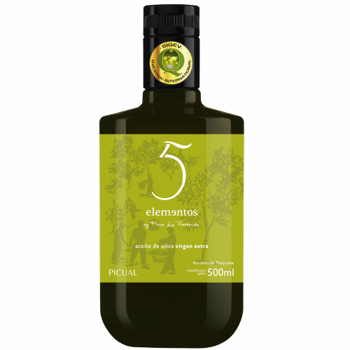 AOVE 5 Elementos Picual 500ml - Finca la Pontezuela - Comprar aceite de oliva virgen extra