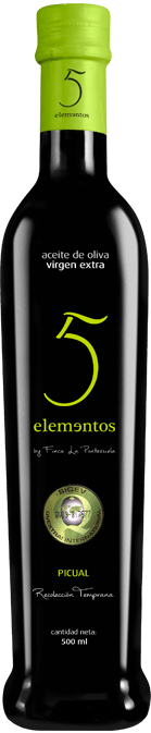 AOVE 5 Elementos Picual 500ml - Finca la Pontezuela - Comprar aceite de oliva virgen extra
