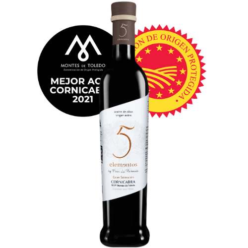 Aceite de Oliva Virgen Extra Cornicabra 5 Elementos Gran Selección - AOVE Finca La Pontezuela