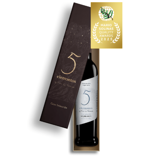 Aceite de Oliva Virgen Extra 5 Elementos Gran Selección Hojiblanca 500 ml - Comprar AOVE Finca La Pontezuela