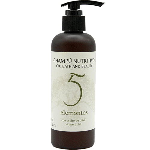 Cosmetics and Soaps - 5 Elementos Nourishing Shampoo