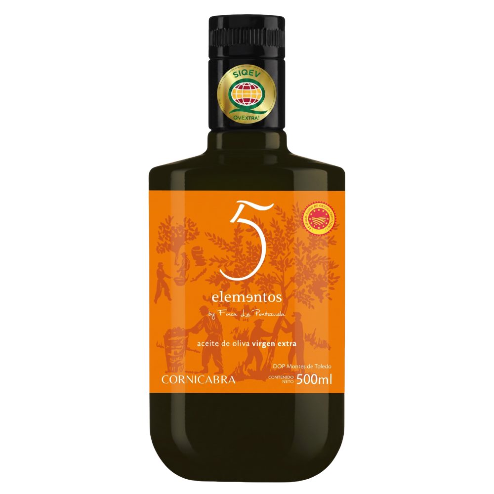 5 Elementos Cornicabra 500ml - Aceite de Oliva Virgen Extra Finca La Pontezuela